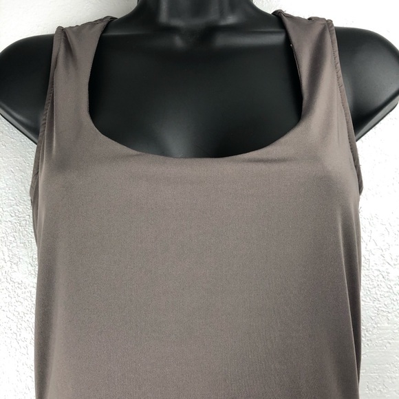 MISOPE grey and red ruffle tank dress Sz s… - Picture 5 of 11